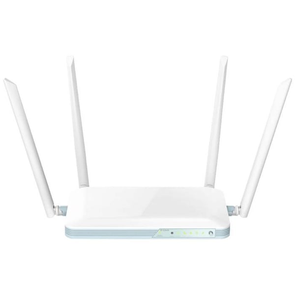 D-Link G403/E integroidulla modeemilla varustettu Wi-Fi-reititin: LTE, UMTS 2.4 GHz 300 MBit/s