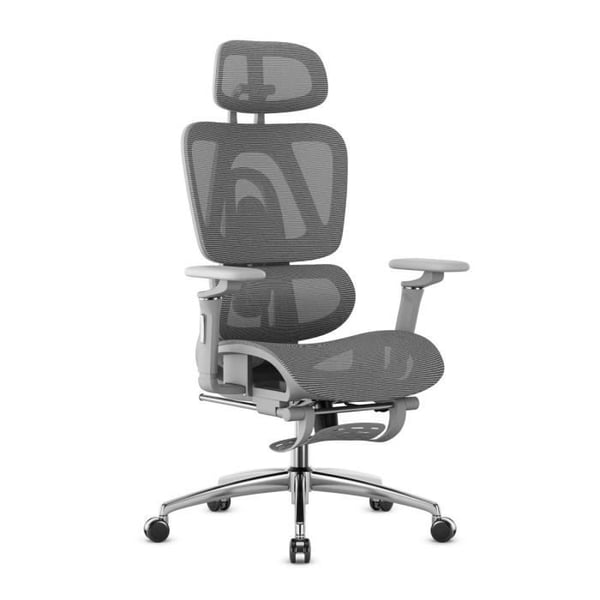 Ergonomisk kontorsstol - MARK ADLER - Expert 7.9 - Justerbart ryggstöd - 5D armstöd - HD Mesh tyg