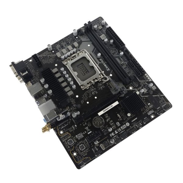 Biostar Z690MX2E D4 Moderkort microATX, Socket LGA 1700, Chipset Intel Z690, DDR4