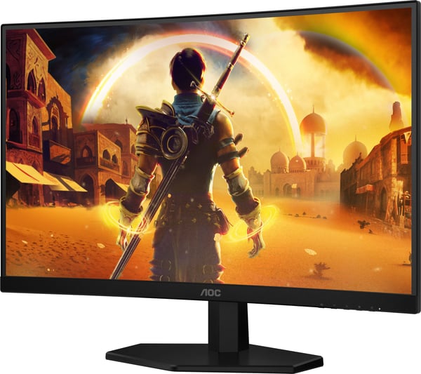 Kurvad PC-gamer skärm - AOC - 27'' - FHD - 180Hz - Snabb VA-panel - 0,5ms - C27G42E
