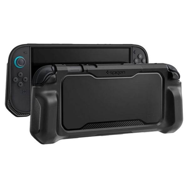 Coque - SPIGEN - Rugged Armor - Nintendo Switch 2 - Mat sort - Blandet beskyttelse