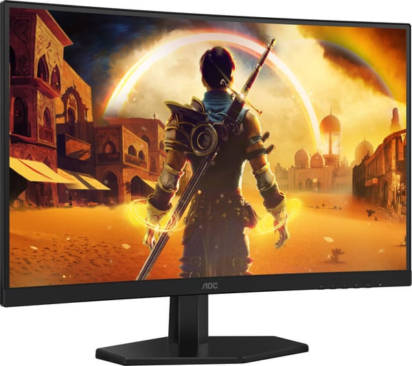 Kurvad PC-gamer skärm - AOC - 27'' - FHD - 180Hz - Snabb VA-panel - 0,5ms - C27G42E