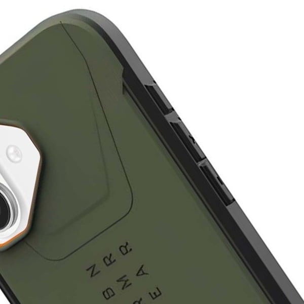 MagSafe Cover - UAG - iPhone 17 - Stødabsorberende - Hexagonal Mønster - Olivengrøn