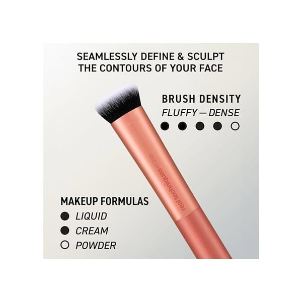 Makeup penselsæt - Real Techniques - Face Base Set - 4 dele - Hvid farve