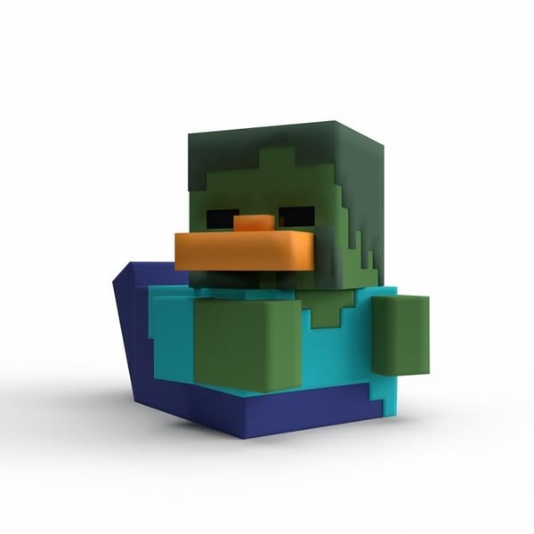 Numskull - TUBBZ Badankanin - Minecraft - Zombie (Första Utgåvan) - 9cm