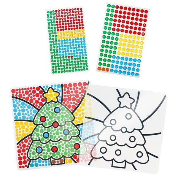 MégaCréa DIY - Barnaktivitet Kit Dekoration strass Jul 20 cm