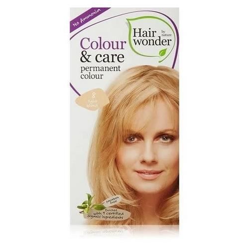 Hair Wonder Färg och Vård 8 Ljusblond, 3.5 Oz