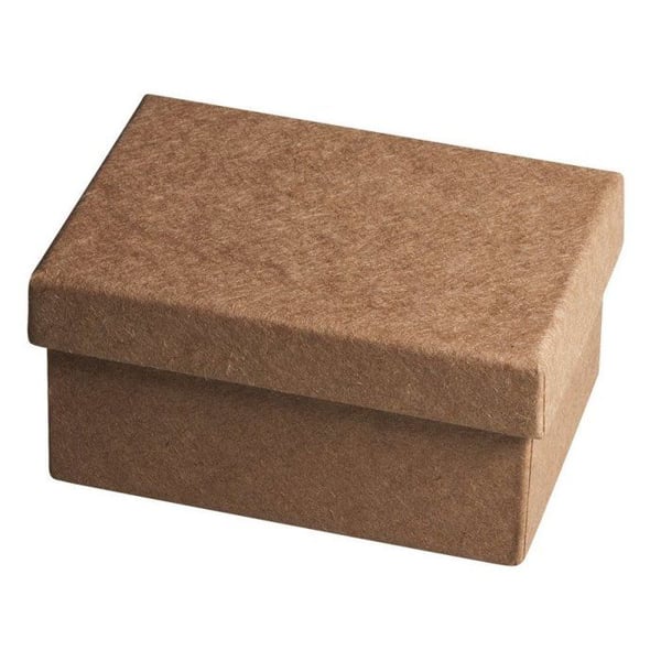 Set kartonglådor, FSC Rec 100%, 7x5x3,5cm, rektangulära, 4 st.
