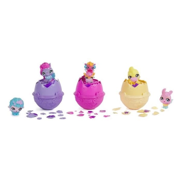 SPIN MASTER KORG MED 6 HATCHIMALS ÄGG