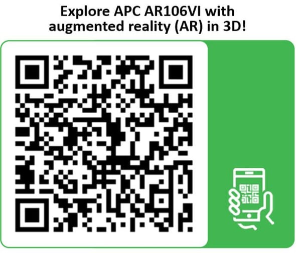 APC AR106VI Muut UPS-lisävarusteet
