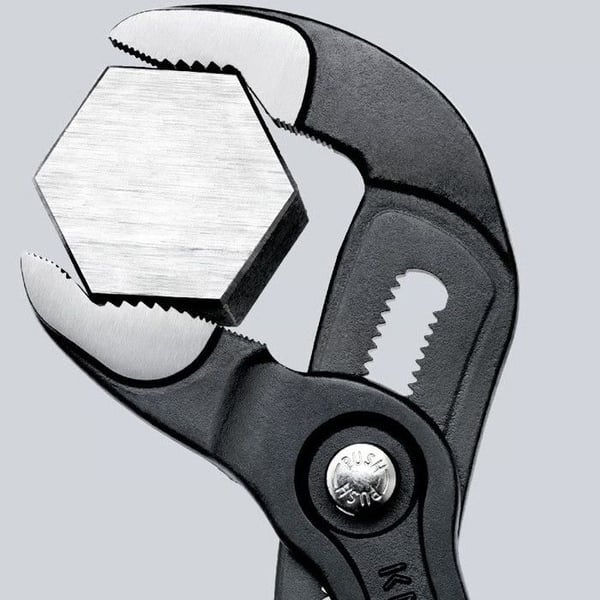 Förgreningstång - KNIPEX - COBRA® - Kapacitet 42 mm - Röd - Elektriskt skydd