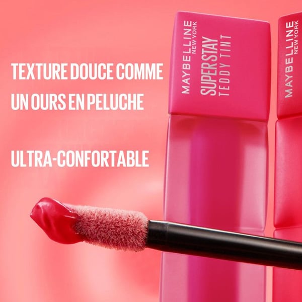 Maybelline New York Superstay Teddy Tint Läppblush i matt smält avslut 40 PETALCORE