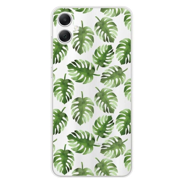 Silikonskal med tryck kompatibel med Samsung Galaxy A05 Monstera-blad
