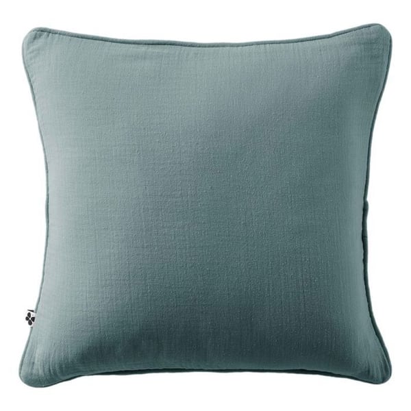 Avtagbart kuddfodral med piping "Gaïa" 45 x 45 cm "Gaze de Coton"
