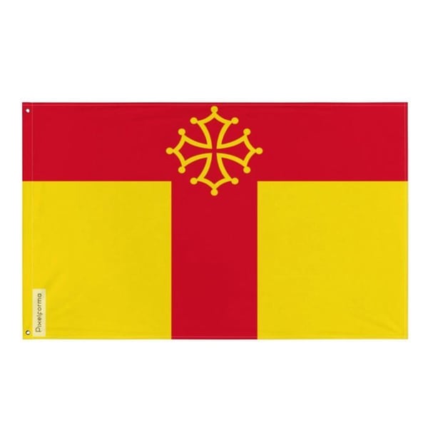Tarnflagga – 60 x 90 cm – Hållbar Polyester – 2 Metallöglor – Inom- och Utomhusbruk – Pixelforma