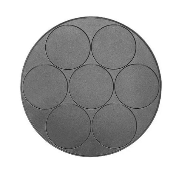 Platta 7 mini-crêpes - LAGRANGE - 100501 - Ø 11 cm - Flerfärgad - Kompatibel med Duo/Maxi/Fest'y