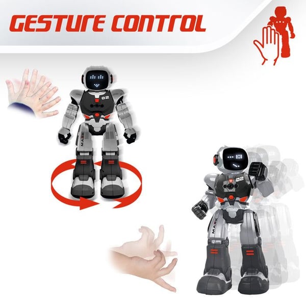 Robot Leksak - Xtrem Bots - Mark - Fjärrstyrd - Programmerbar - Gesterstyrning