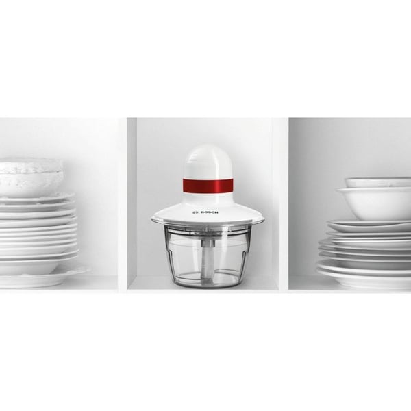Yleismaustimuri - Bosch - MMRP1000 - 400 W - 0,8 l - Valkoinen/punainen muovi