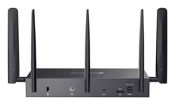 DSL Gatewayer - TP-LINK - DR3650v-4G - Wi-Fi 6 AX3000 - 4G LTE - 8 Ports Gigabit