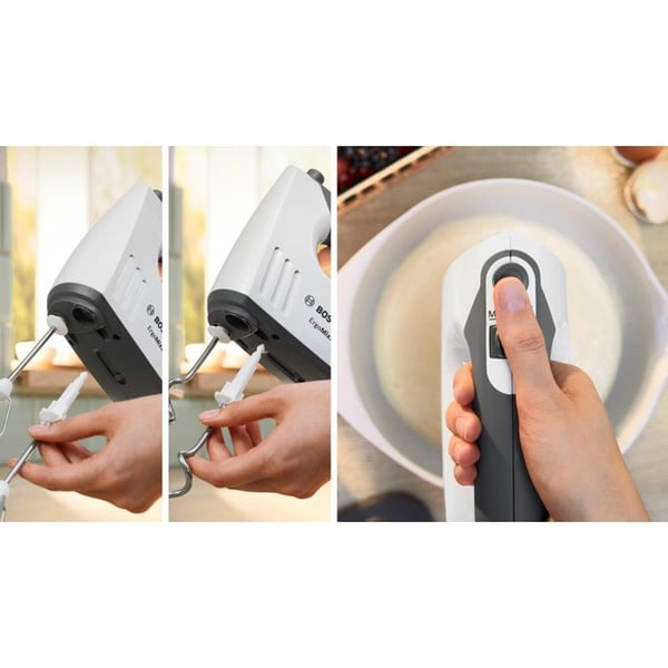 Yleismaustimuri - Bosch - MMRP1000 - 400 W - 0,8 l - Valkoinen/punainen muovi