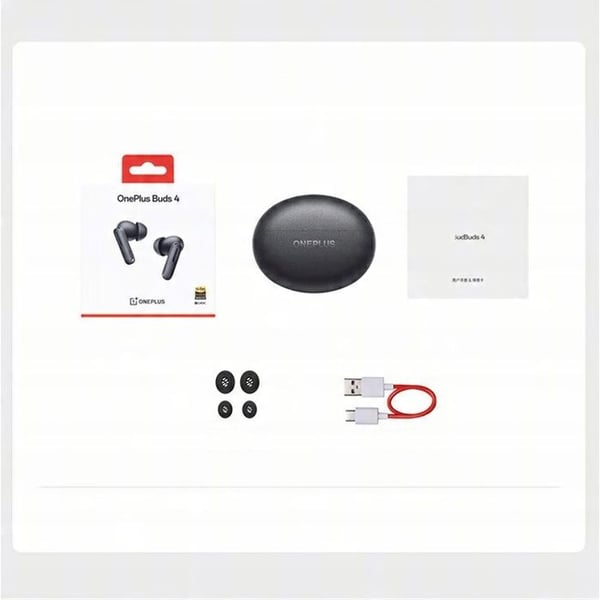 Bluetooth-hörlurar - ONEPLUS - Buds 4 - AI-brusreducering - Batteritid 45h - IP55