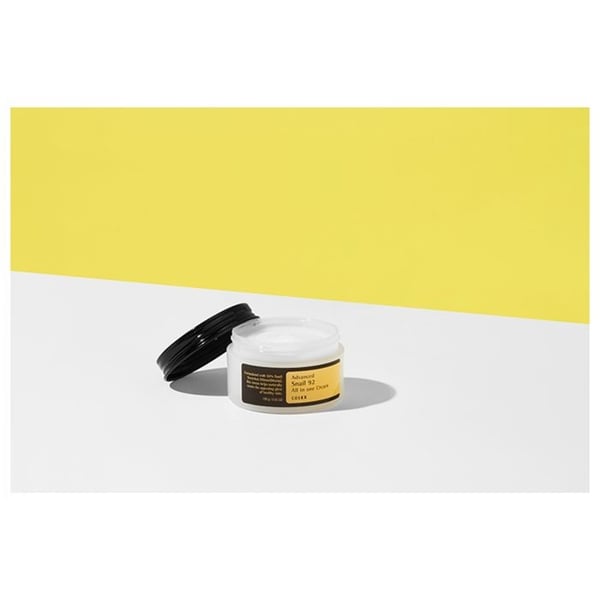 Fugtgivende creme - Cosrx - ADVANCED SNAIL 92 - 100 g - Alle hudtyper - Creme tekstur