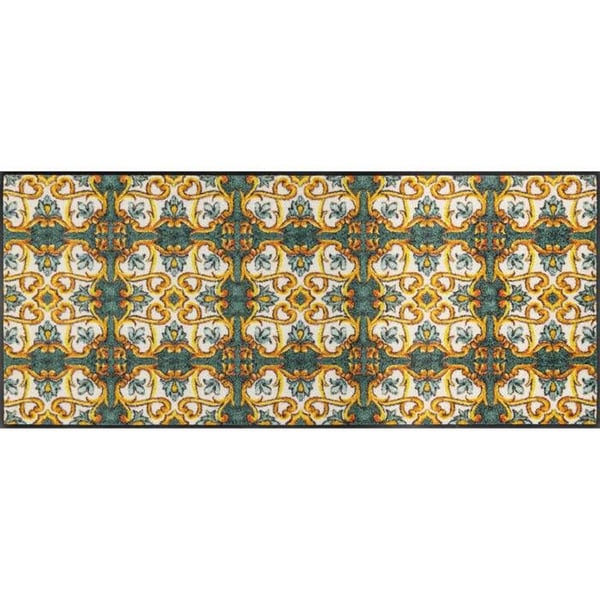Piastrelle dörrmatta Tvättbar golvmatta 140 x 60 cm tvätt+torr DESIGN