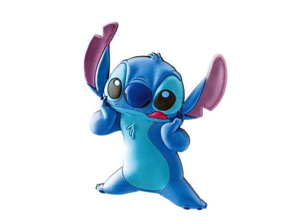 Samlarmagnet - DISNEY - Stitch - Ungefär 6 cm - Under officiell licens