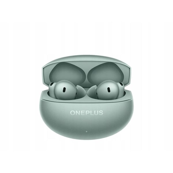 Bluetooth-hörlurar - ONEPLUS - Buds 4 - Brusreducering 55 dB - Batteritid 45 timmar - Metalgrön