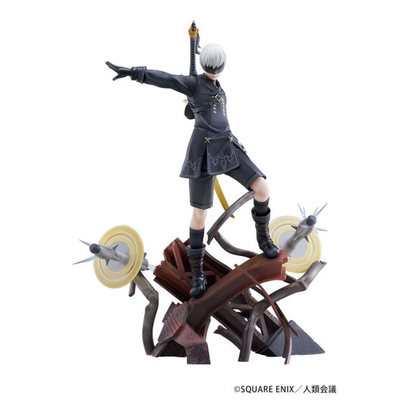Bevis - NieR: Automata Ver1.1a - Statuett 1/7 YoRHa No. 9 Typ S Täckeldeld 31 cm