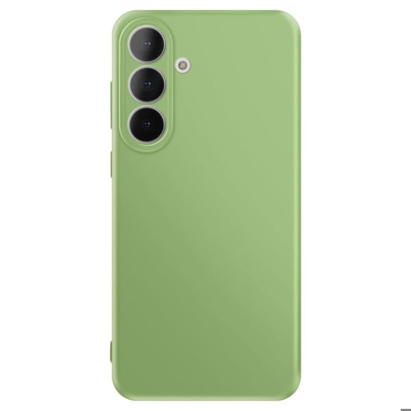 Silicone Soft-Touch-fodral för Galaxy S25 FE Fast Cover Grön