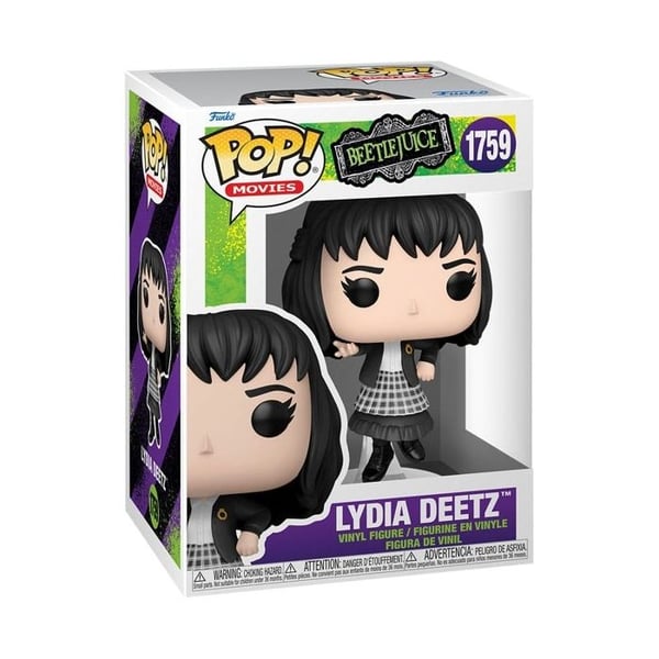 Figur figur - Funko - POP Filmer Beetlejuice - Lydia Deetz n°1795 - Vinyl - 9 cm - Blandat