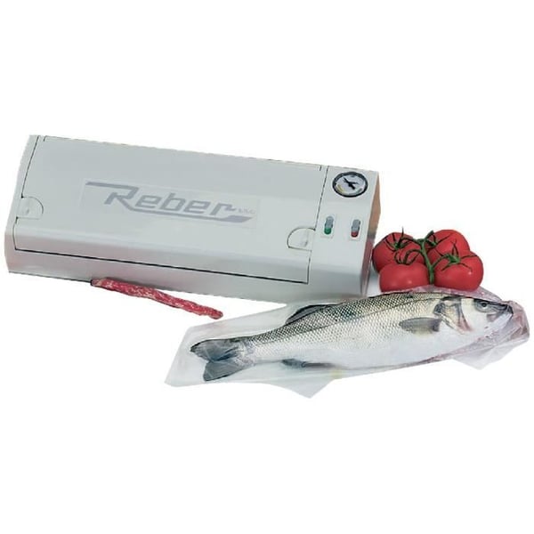 Tyhjiöpakkauskone - REBER - Perhe - 190 W - Hitsauspalkki 32 cm - Lämpösuoja