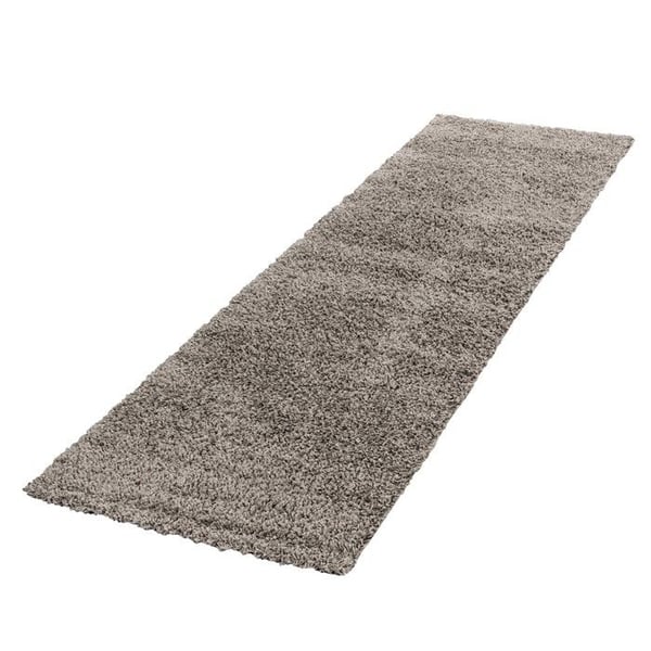 Shaggy Mat - Ayyildiz - Beige - 240x340 cm - 30 mm hög pile - Inomhus