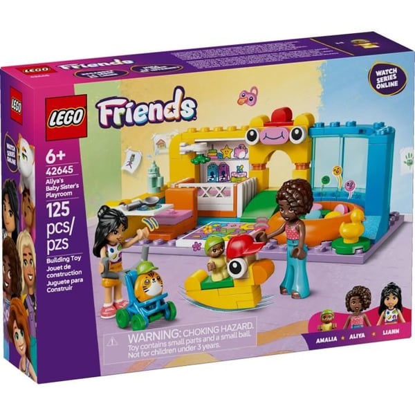 Byggset - LEGO - 42645 - Lekrum - 2 mini-dockor - Från 6 år