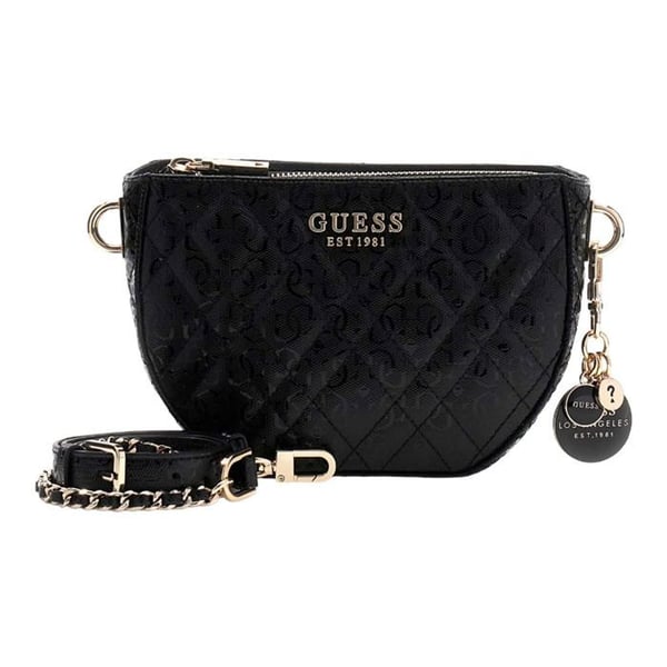 GUESS Axelväska svart för kvinnor - Isemay Mini Crossbody Bag 331219