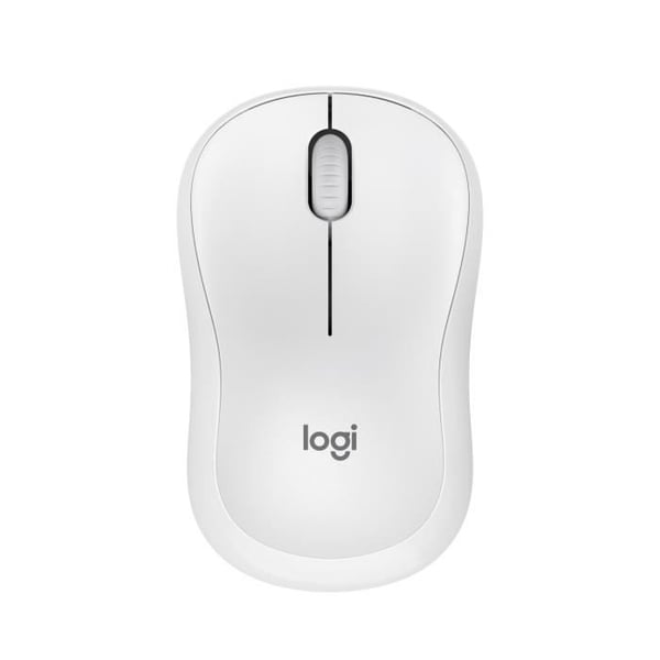 Mus - Trådlös - Logitech - M240 Silent - Vit