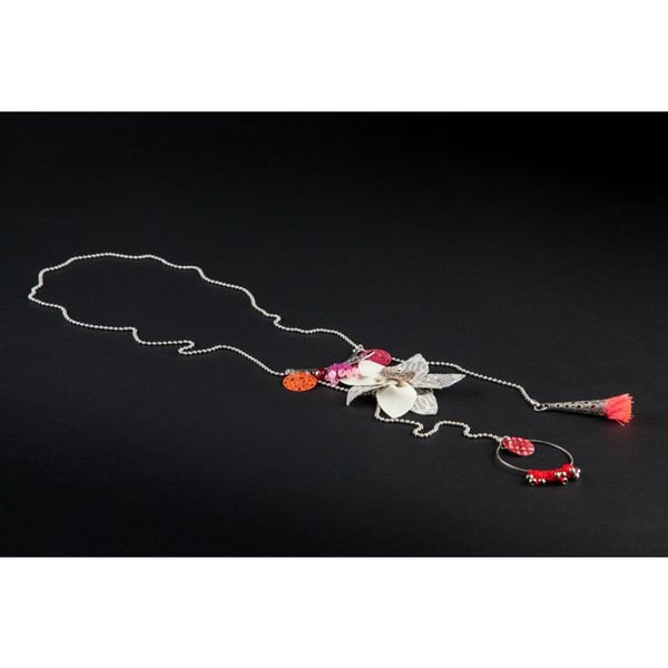 Piti - Collier Flore Rose