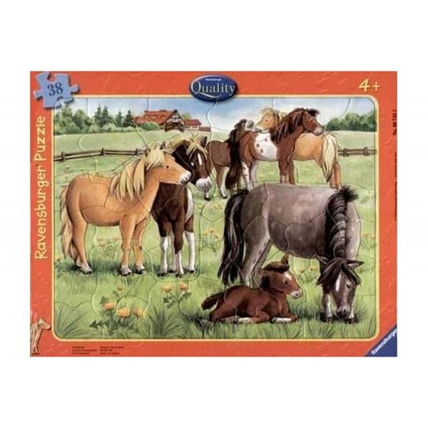 Pussel - RAVENSBURGER - Puzzle Sortiment Ram - 30-48 bitar - Känd kvalitet - För barn och vuxna