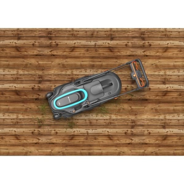 Gräsklippare - GARDENA - PowerMax Duo - 46/36V P4A - Utan batteri - Bredd 46 cm - Yta 350 m² - Fångstbehållare 50 l