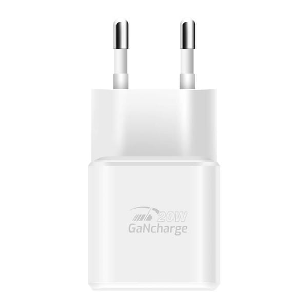 Swissten White USB C Power Delivery 20W och USB Quick Charge 18W Sektorladdare