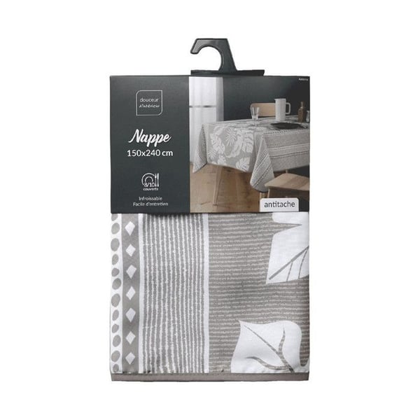 Duk rektangulär 150 x 240 cm polyester tryckt Ambrine