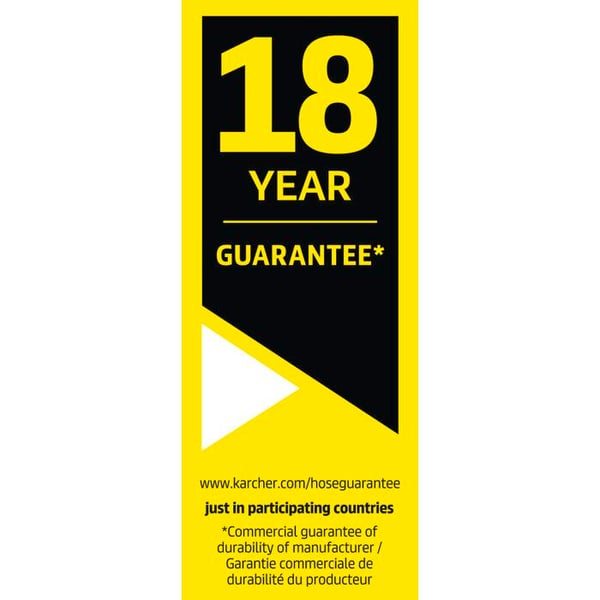 KARCHER Performance Premium - 13 mm x 50 m - paineenkestävä 45 bar max märkäletku