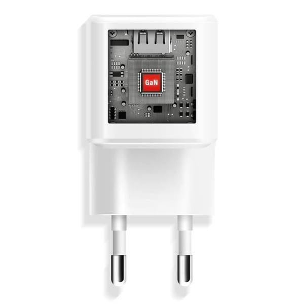Swissten White USB C Power Delivery 20W och USB Quick Charge 18W Sektorladdare
