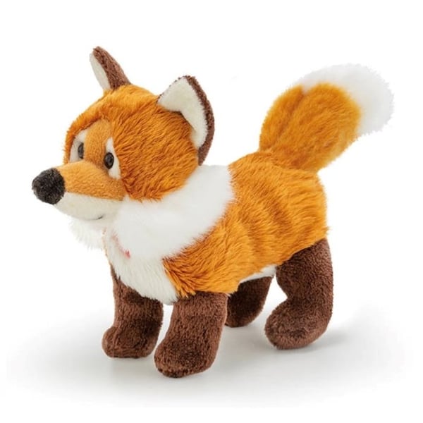Peluche - TRUDI - Mini peluche Räv - Orange - 11x6x9 cm - För Bebis