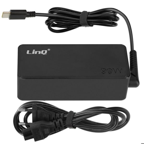 USB C Strömförsörjningsladdare för Laptop Power Delivery 90W LinQ