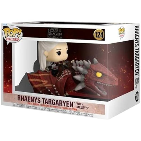 Figurine Funko Pop! Rides Deluxe - HOTD - House of The Dragon - Högkvalitativ Vinyl - Perfekt Present - 14 cm