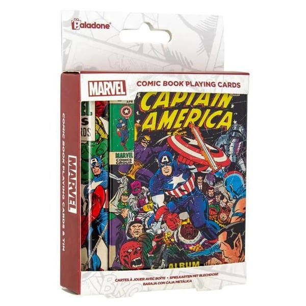 MARVEL - Serietidningar - Spelkort- USED
