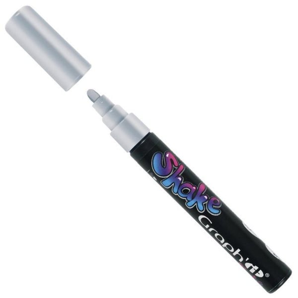Graph'it Shake Silver Pencil - OZ INTERNATIONAL - Penna - 4 mm - Opak - Stor