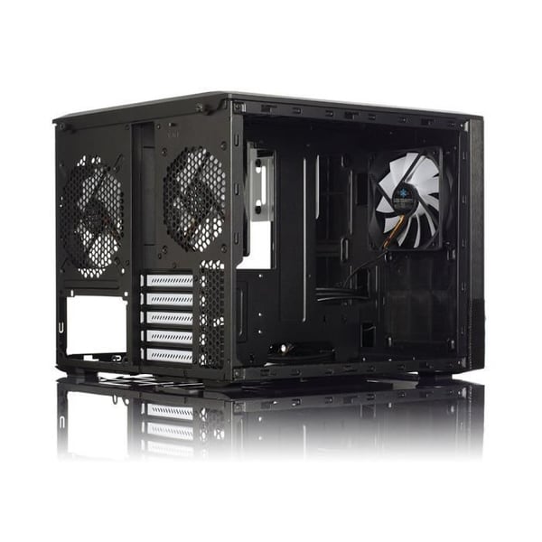FRACTAL DESIGN PC CASE Node 804 - Svart - Micro ATX-format (FD-CA-NODE-804-BL-W)